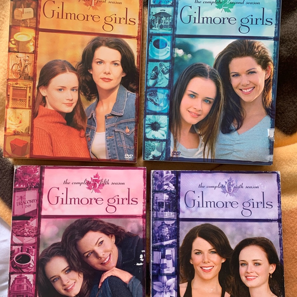 Gilmore Girls seasons 1, 2, 5, and 6